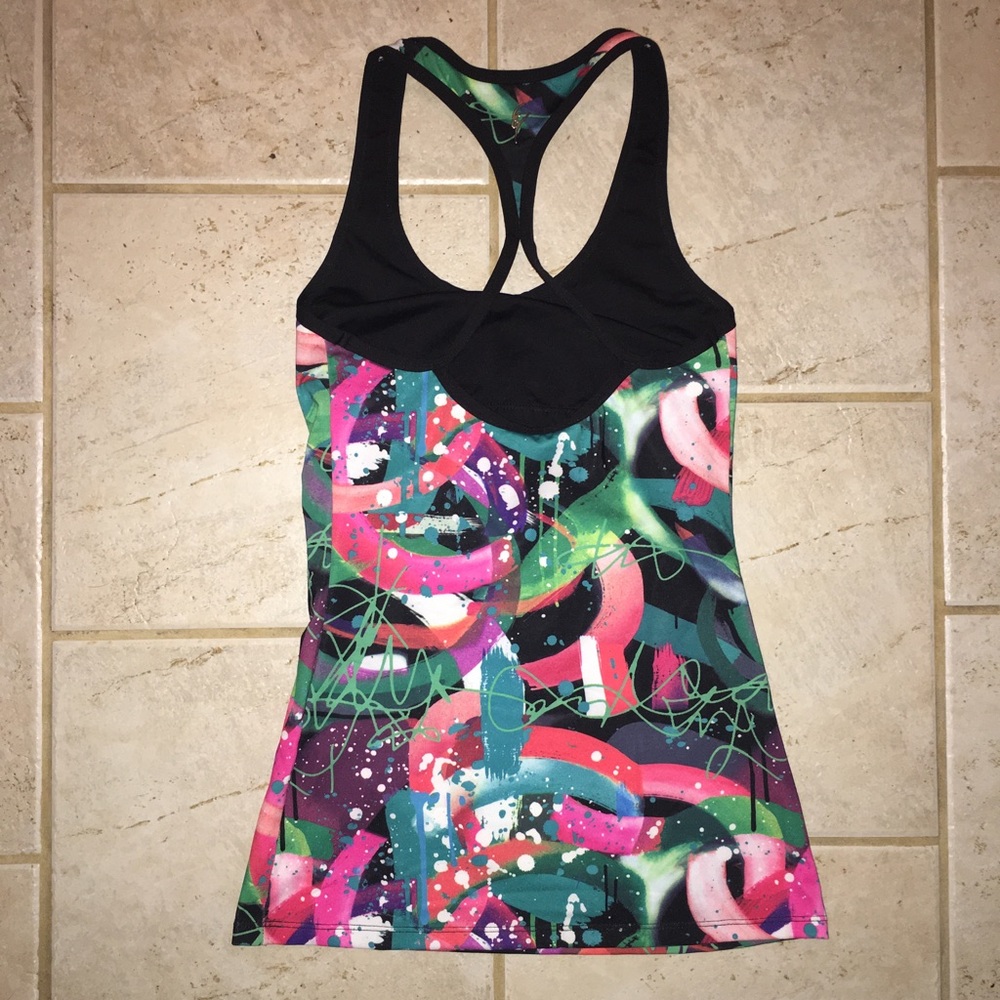 Studio by Capezio strappy workout tank top - Picture 3 of 6