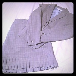 Blazer and Skirt Suit