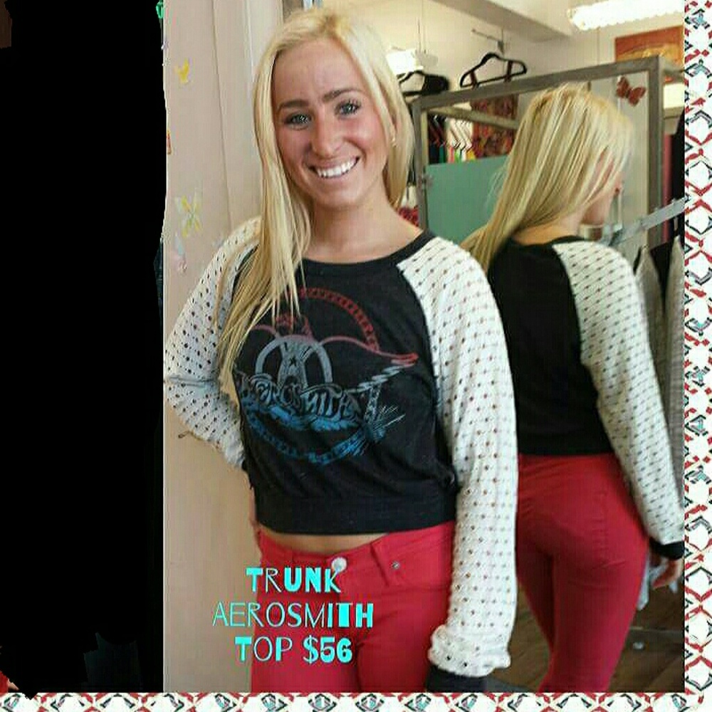 Aerosmith Crop Top by Trunk