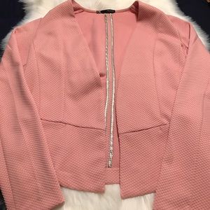 New without tags blush blazer