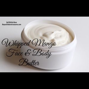 Handmade Whipped Mango Face and Body Butter