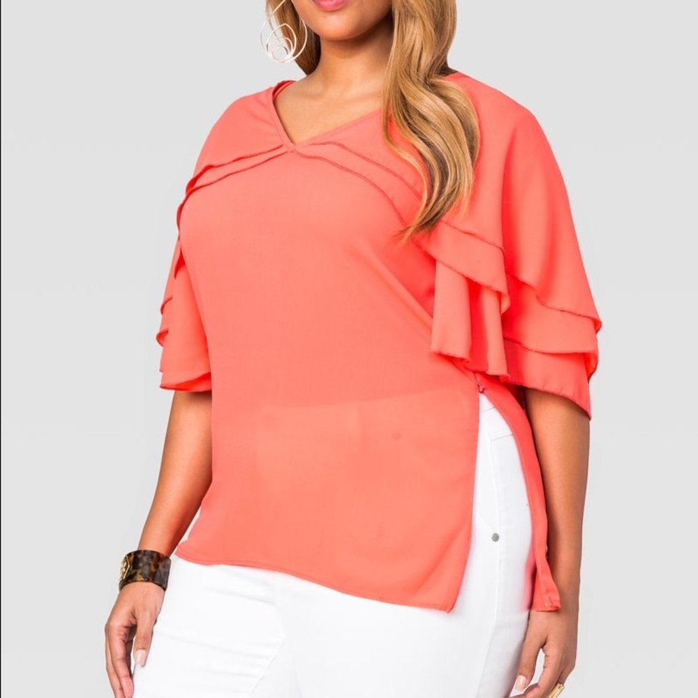 V-Neck Capelet