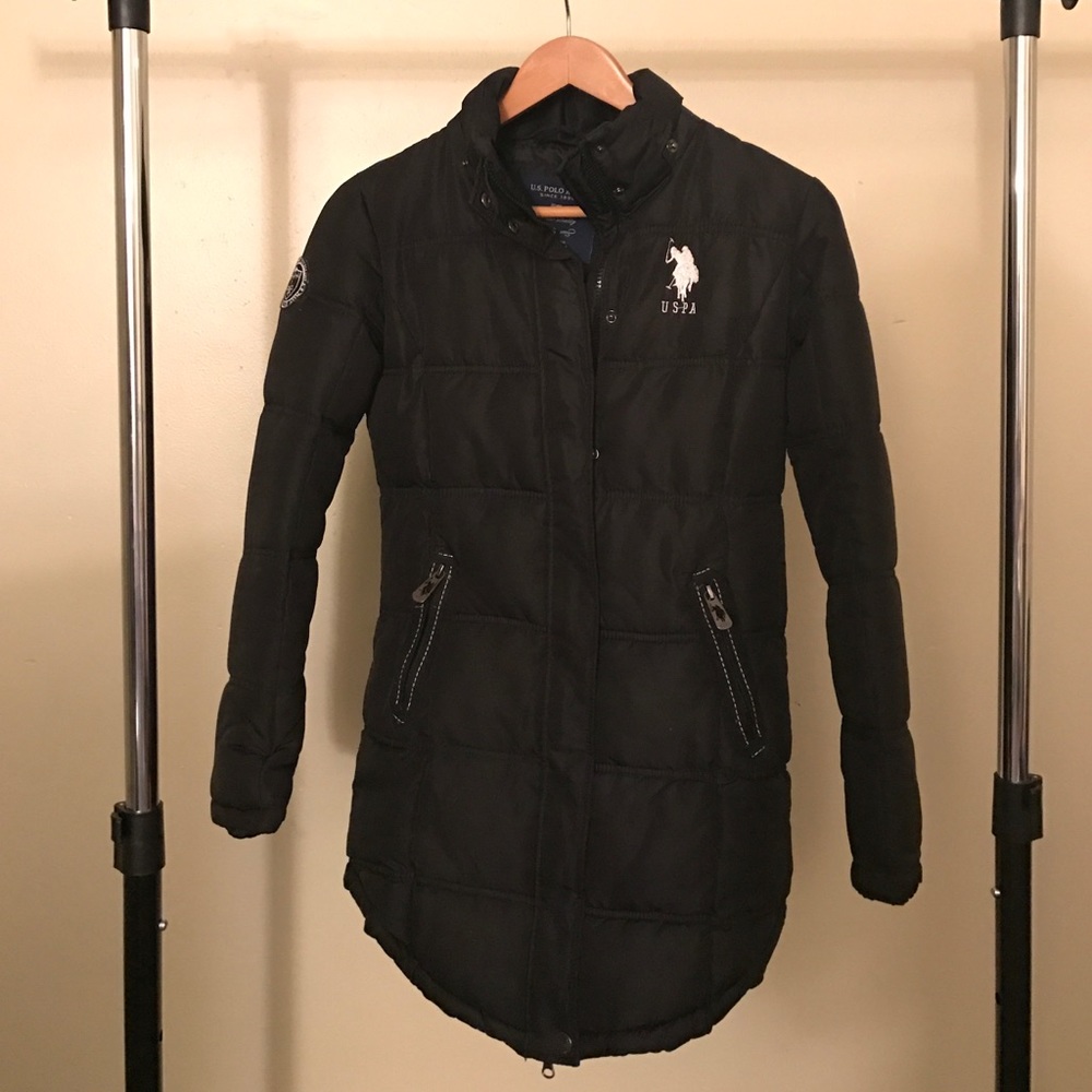U.S. Polo Assn. Women's Long Puffer Jacket