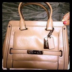 Coach Swagger Frame Satchel