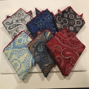 Men's Pocket Squares for suits and sports coats