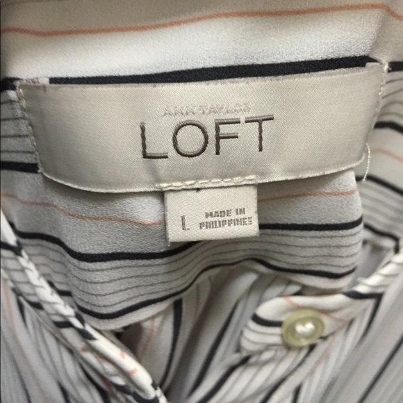 LOFT silk sleeveless blouse - Picture 3 of 3