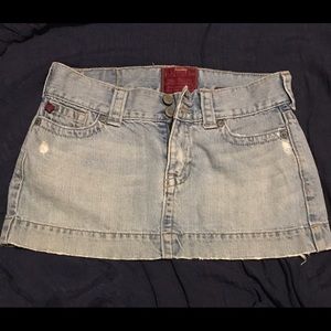 Hollister Mini jean skirt ❣️