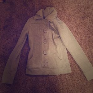 Gray coat