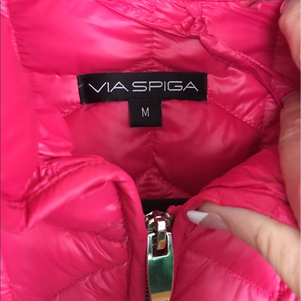 Via Spiga Packable Spring Jacket - Picture 3 of 4