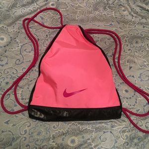 Nike drawstring backpack 🎒