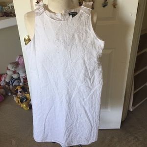 Girls white eyelet sundress by George