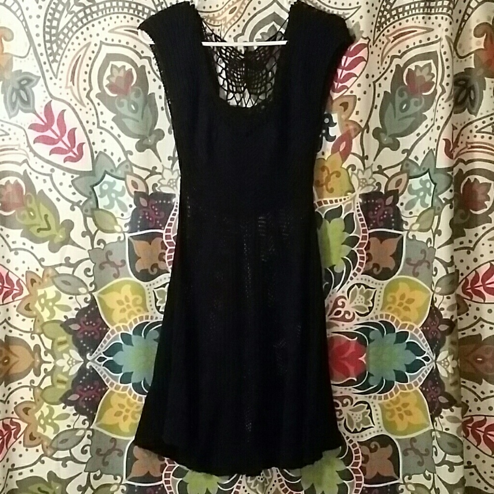 Crocheted Butterfly dress..