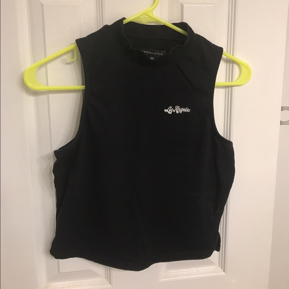 Kendall and Kylie High Neck Top