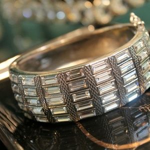 Gorgeous Bling Crystal Cuff Bracelet