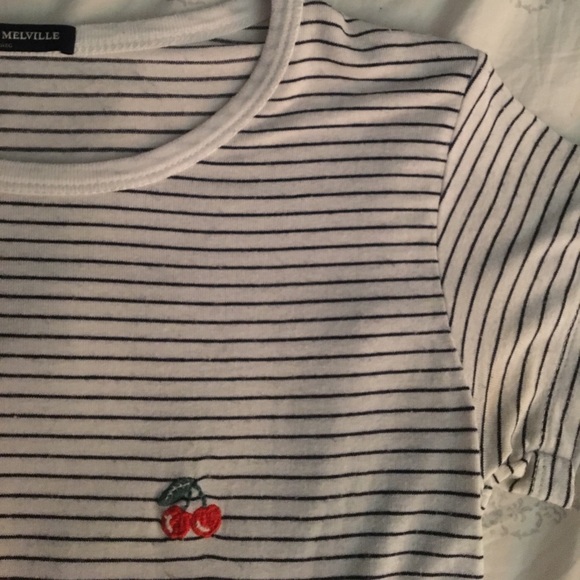 Brandy Melville Cherry Tee - Picture 2 of 2