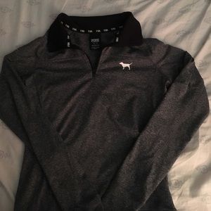 Victoria Secret Pink Half Zip Sweater/Top