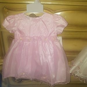 Little girls (infant) pink dress
