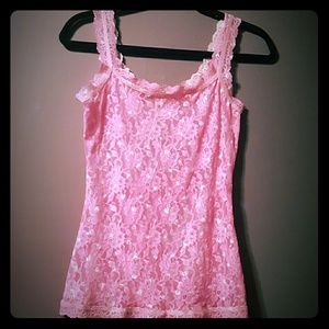 HANKY PANKY SIGNATURE LACE CAMISOLE - NWOT