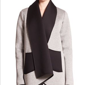 KORAL Activewear Bonded Open Front Jacket Carbon38