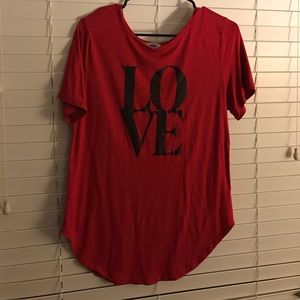 Pink LOVE shirt