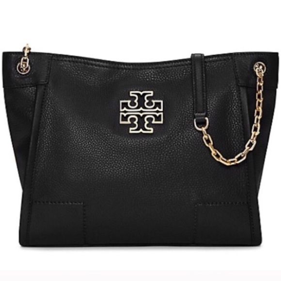 Tory Burch Handbags - Tory Burch Britten Tote in Black