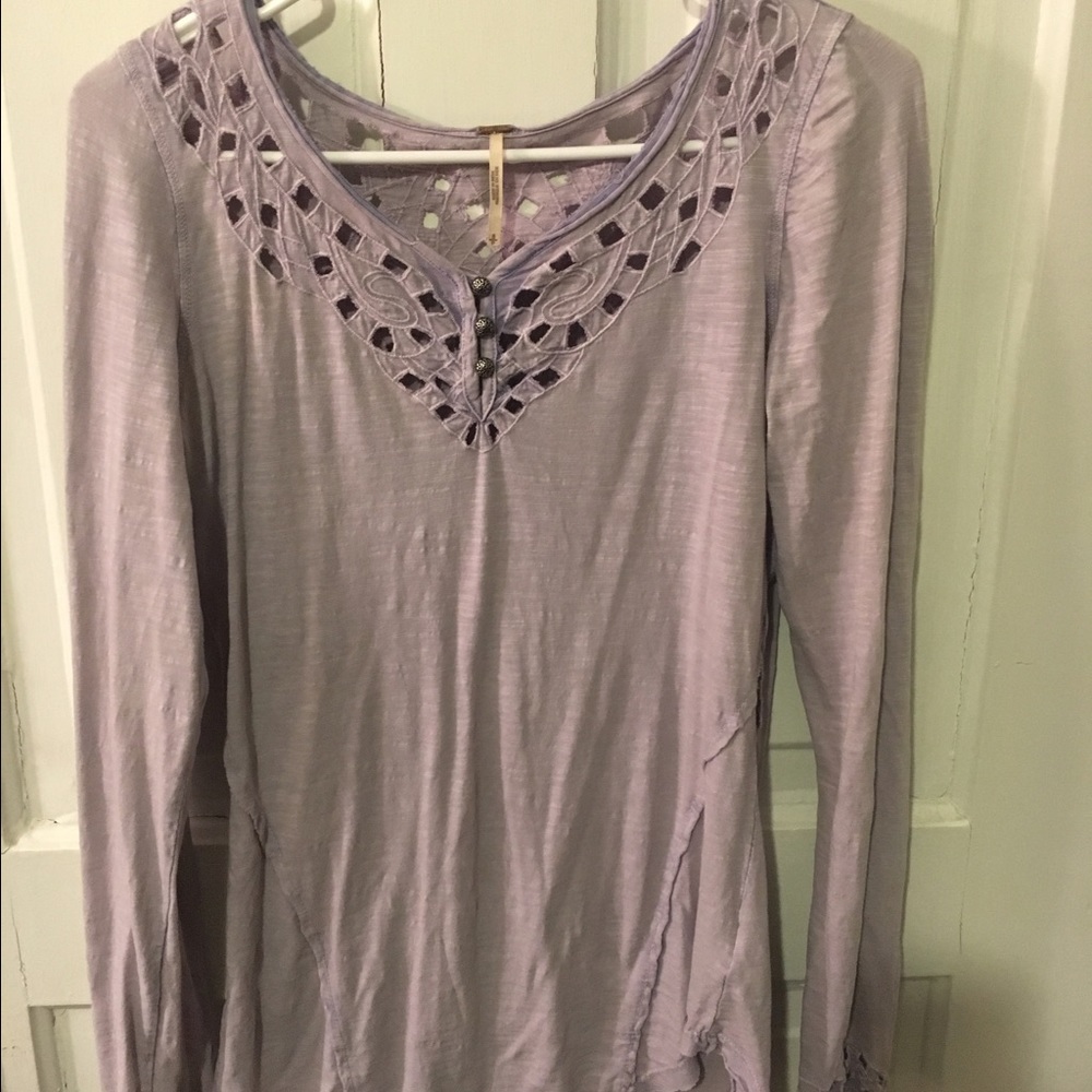 Free People Long Sleeve Top