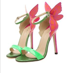 Butterfly Wings High Heels