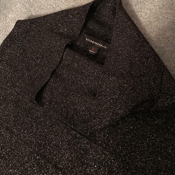 🔥 Metallic black mini skirt - Picture 4 of 4