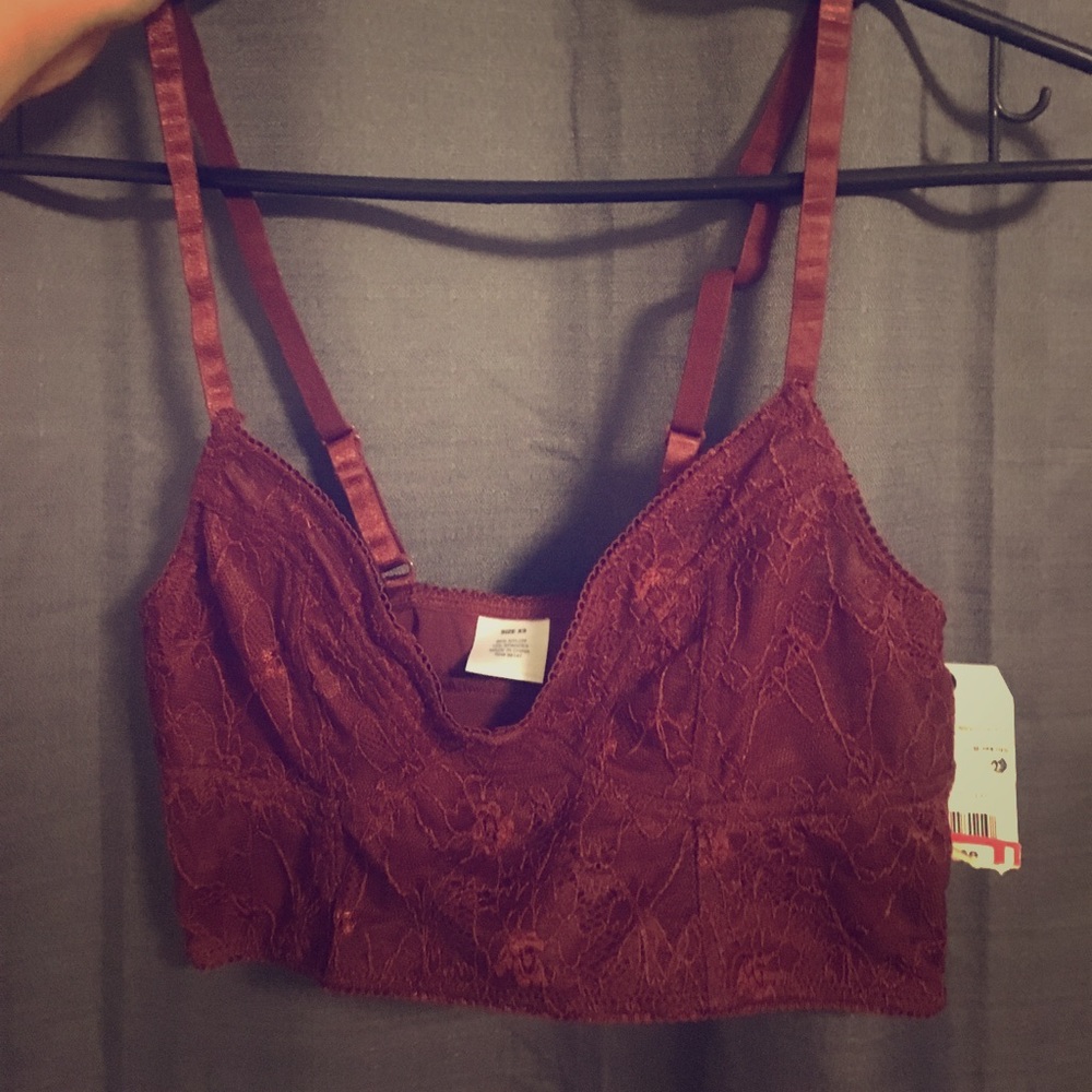 crop top bralette !! never been used !!