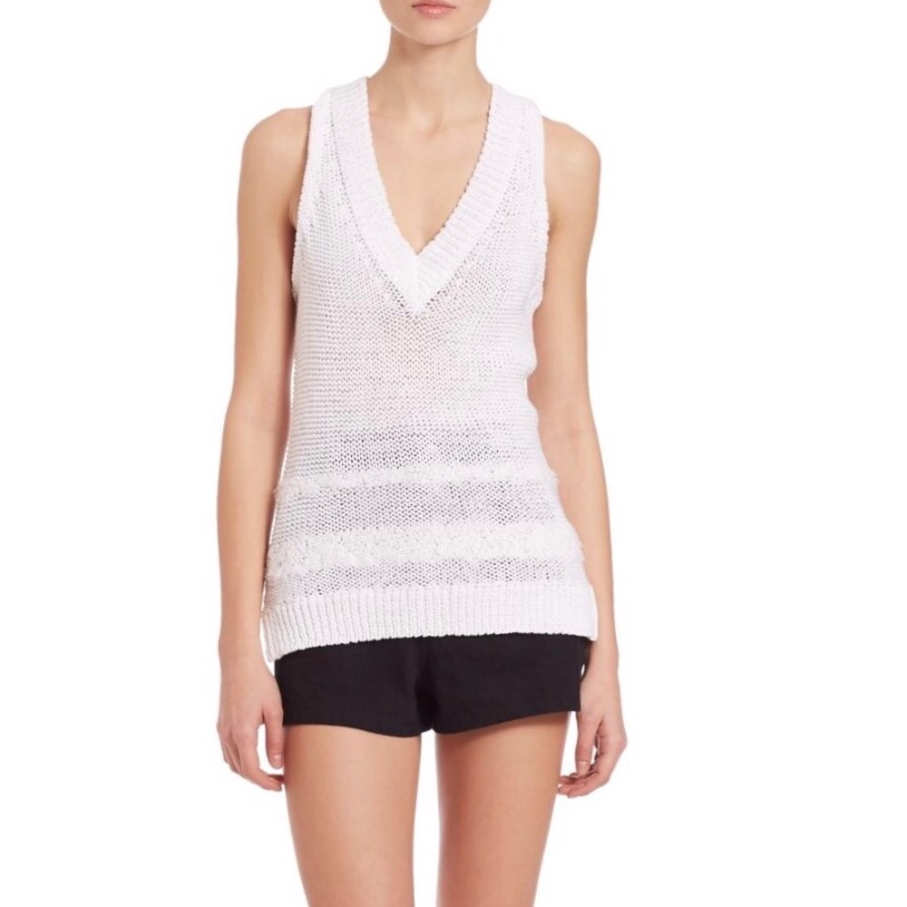 Rag & Bone V-Neck Knit Top