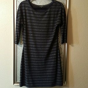 Express stretchy sequin dress