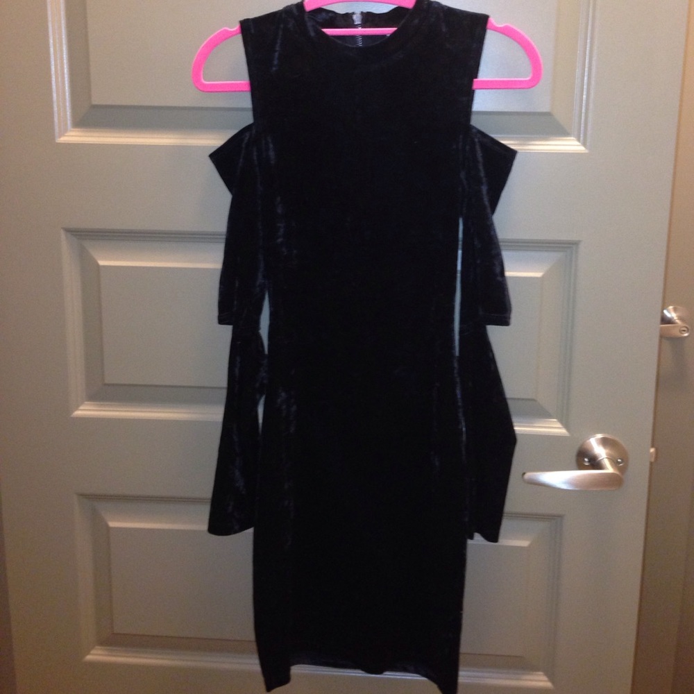 Velvet cocktail dress - Picture 3 of 4