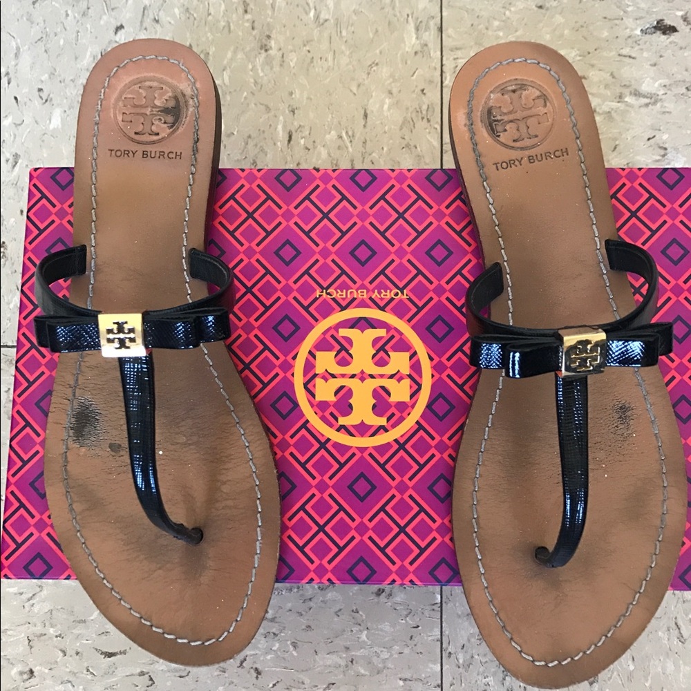 Tory Burch Bow sandals size 9