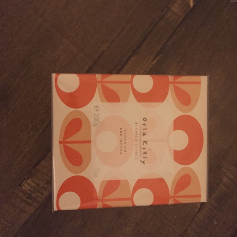 Orla Kiely candle