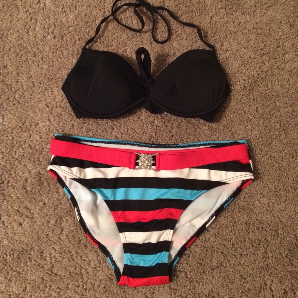 L.a hearts sz lg bikini