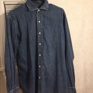 Ralph Lauren polo denim shirt vintage