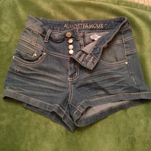 High waisted shorts