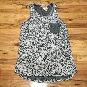 Koto Geometric Print Tank