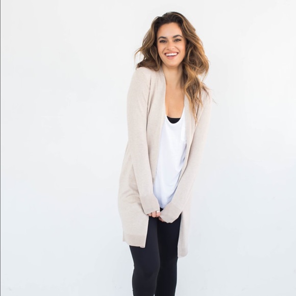 NO RESTOCK//TAN NEUTRAL DUSTER ONE LARGE LEFT - Picture 2 of 8