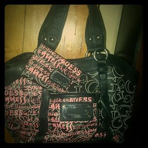 Guess handbag and wallet