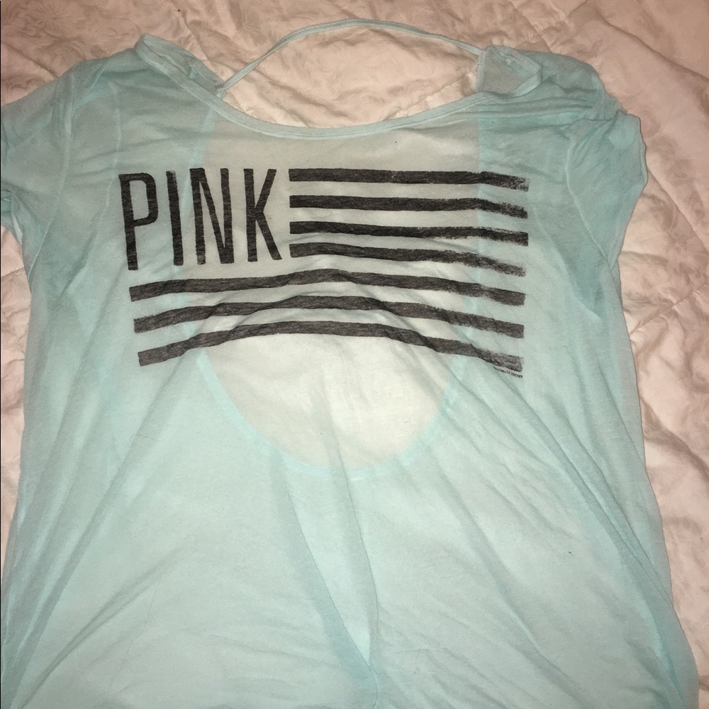 VS PINK Sheer Beach Coverup