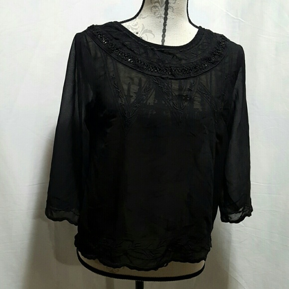Forever 21 Tops - 🍒STUNNING Sheer Forever 21 top Aztec