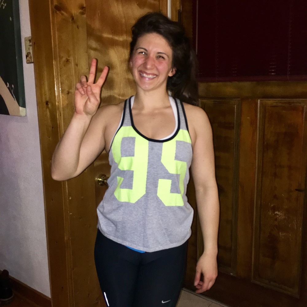 Nike throwback crop tank jersey - Picture 1 of 5