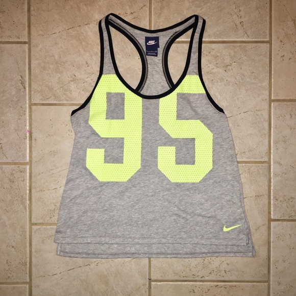 Nike throwback crop tank jersey - Picture 2 of 5
