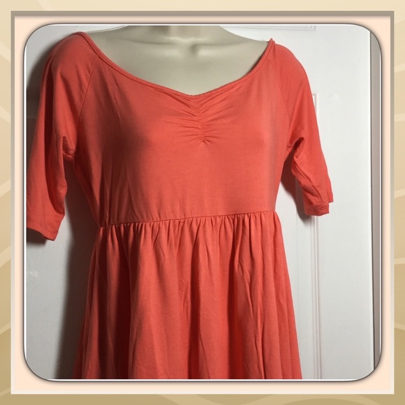 Babydoll Top by Boston Proper in Apricot color, NEW ✔️ - Picture 3 of 8
