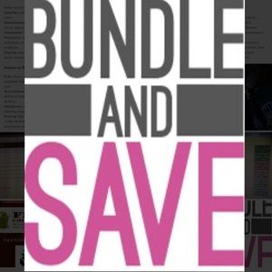 15% off of 3 or more!!! Bundle to save☺