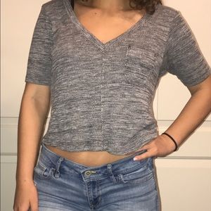 Gray top