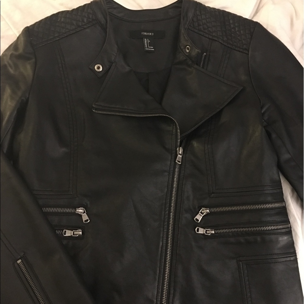 Forever 21 Leather Jacket