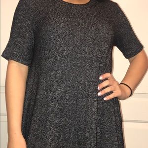 Gray blouse