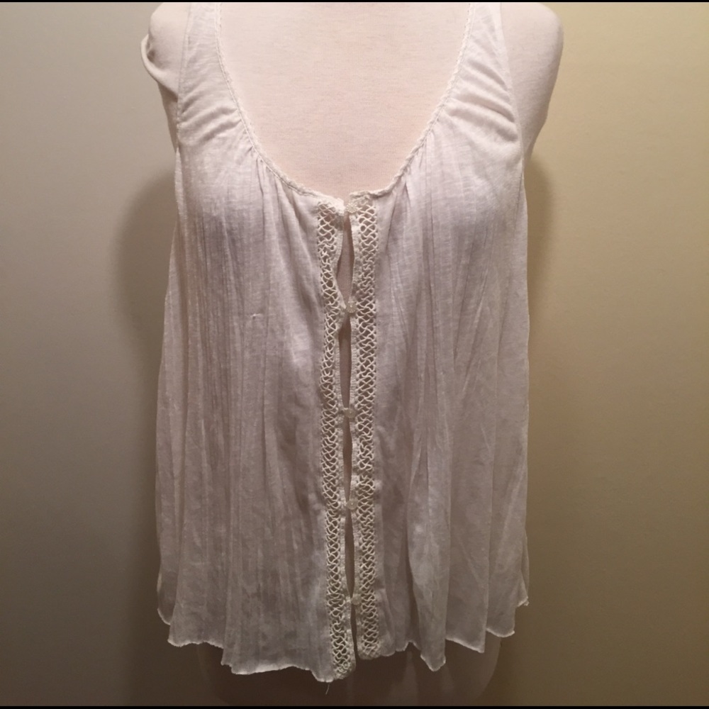 American Eagle 🦅 top Ivory L